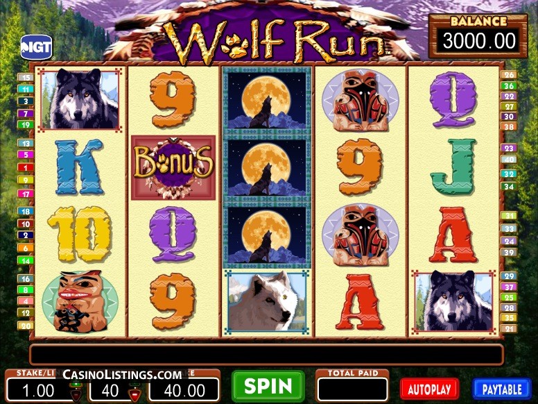 «Wolf Run» — популярный игровой автомат на сайте Старда казино